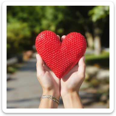 food heart emoji sticker