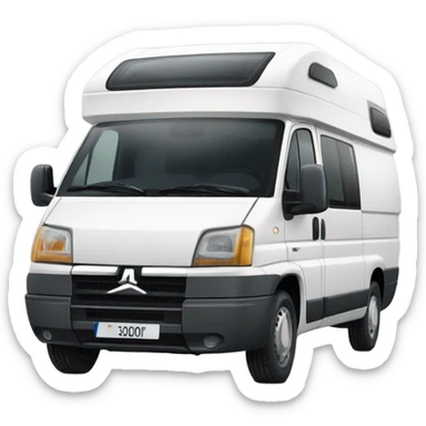 Peugeot Boxer als Campervan sticker