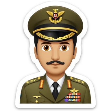Field Marshal Syed Asim Munir Ahmed Shah sticker
