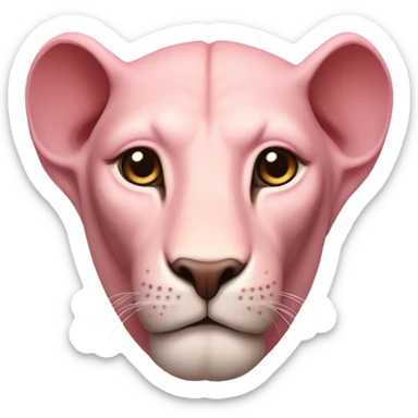 pink sphinx sticker