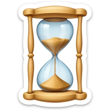 a  Hourglass shape Peanut  sticker