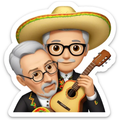 Mariachi Musician sticker