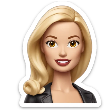 margot robbie barbie sticker