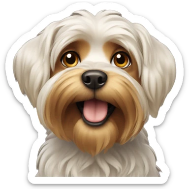 Yorkshire dog  sticker