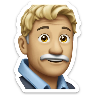 techer behind the esk sticker