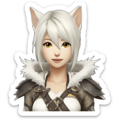 Y'shtola final fantasy xiv sticker