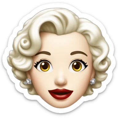 Marylin monroe sticker