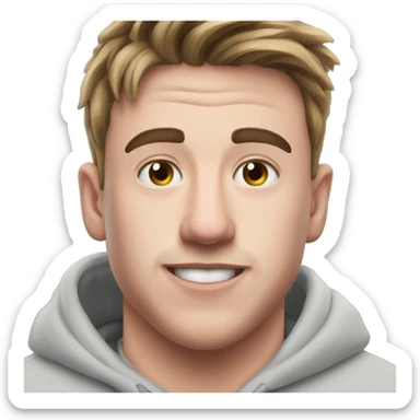 Person p on mrbeast sticker