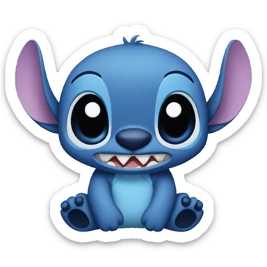 Stitch sticker