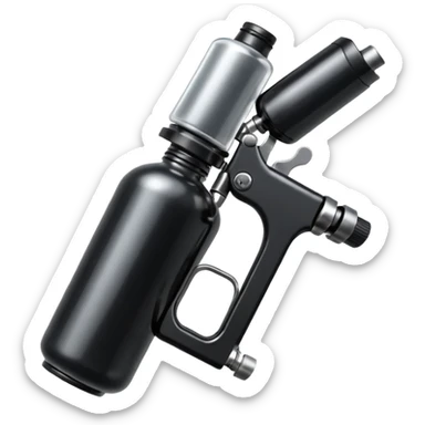 tattoo gun and ink sticker