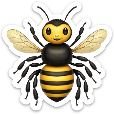 bumble bee sticker