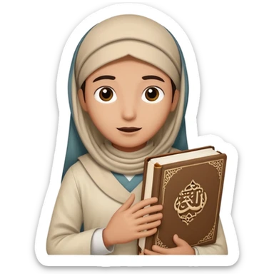 yali hitting the quran sticker
