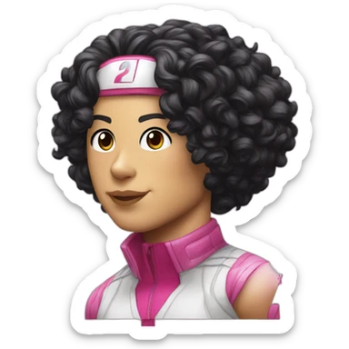 cristiano ronaldo as jubilee from x-men sticker