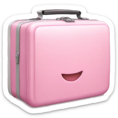 Light pink lunchbox  sticker