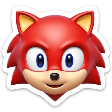 Sonic heart in love sticker