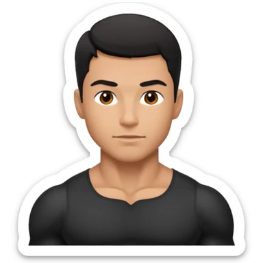 Never have I ever seen in my life such a huge big handsome man in my system my body my whole entire being for this  sticker