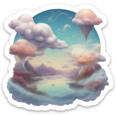 the sandman realm of dreams sticker