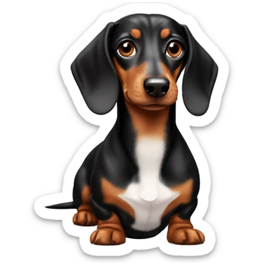 dachshund  sticker