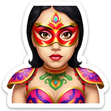 Luchador sticker