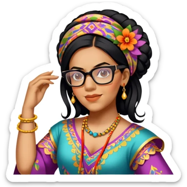 Traditional Dancer sticker