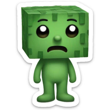 Creeper sticker