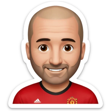 Eric Cantona Manchester United sticker