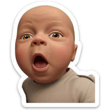 bald boy meme expression sticker