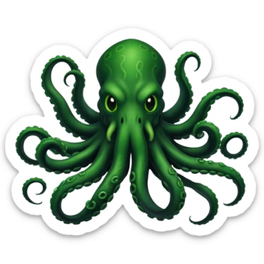 black Cthulhu  sticker