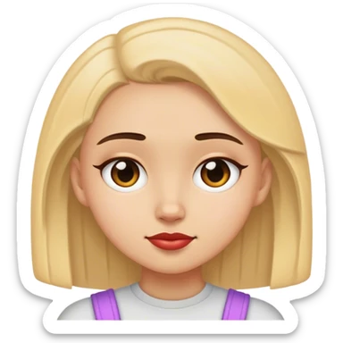 girl without his gay frend sticker