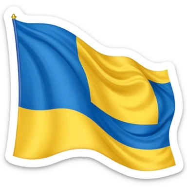 turkey ukraine flag sticker