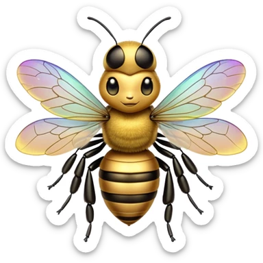 queen bee sticker