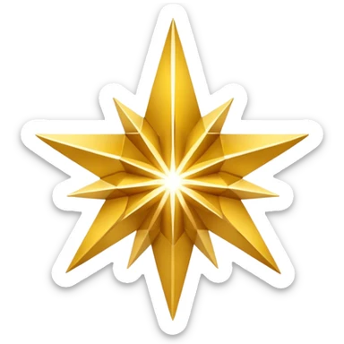 Light & Code Roundtable Bahai no people, just symbols. 9 points sticker