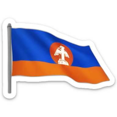 artsakh flag sticker