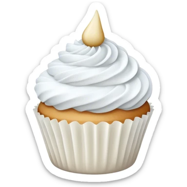 desserts white sticker