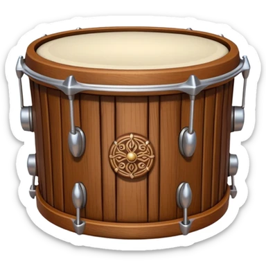 Damaru drums of lord shiva sticker