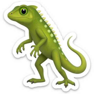 Desginald Lizard sticker