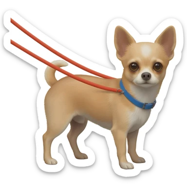 chihuahua correa sticker