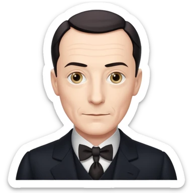 alfred from batman as a AI assitant like ironman's jarvis sticker