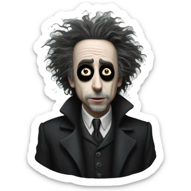 Tim Burton sticker
