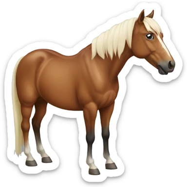 Horse sticker