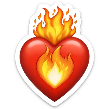 ❤️‍🔥⚫ sticker