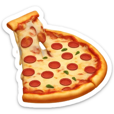 Pizza sticker