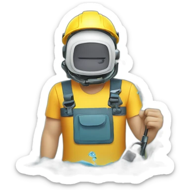 Repairing a drowned gadget sticker