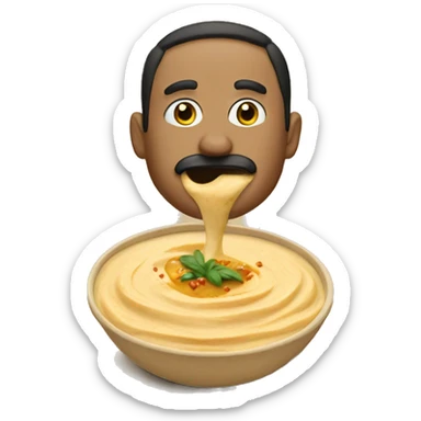 Hummus sticker