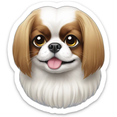 Japanese chin dog sticker