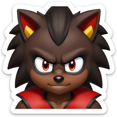 Sonic the Hedgehog and the rest of the other characters are just so good and I love them so much and I love shadow  sticker
