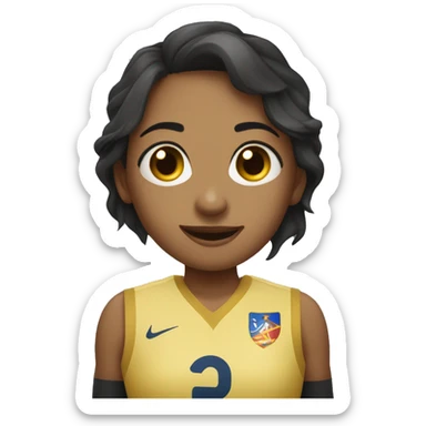 Alexia puellas ganando el balón de oro  sticker