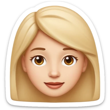 Emoji-style trans character, modern Apple emoji style, friendly and confident expression, clean vector shading, soft lighting, simple background, inclusive design sticker