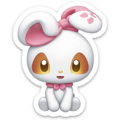 My melody sanrio character sticker