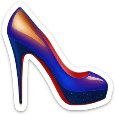 Louboutin heels sticker